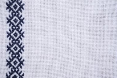 El nakışı tuval üzerine parçası.