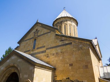 Tiflis, Gürcistan 'daki Zion Katedrali manzarası