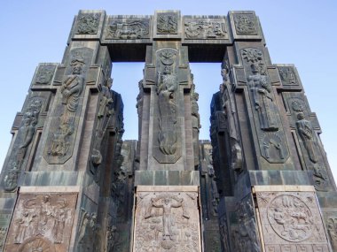 Georgia, Tiflis yakınlarındaki Keeni Tepesi 'ndeki Gürcistan Günlükleri