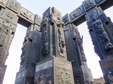 Georgia, Tiflis yakınlarındaki Keeni Tepesi 'ndeki Gürcistan Günlükleri