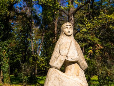 Statue in the King Michael I Park. In Bucharest, Romania
