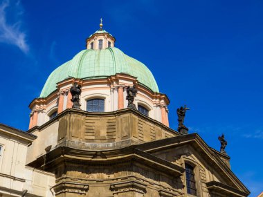 View of the St. Francis Of Assisi Church. In Prague, Czech Republic