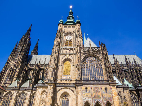 Вид на собор Святого Вита. В чешском городе Острава