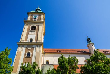 Slovenya 'nın Maribor Katedrali Kilisesi Manzarası