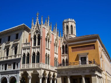 İtalya 'nın Padua kentindeki güzel mimari