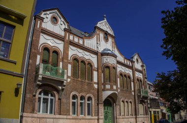 Sırbistan 'ın Novi Sad kentindeki Tomin Sarayı manzarası