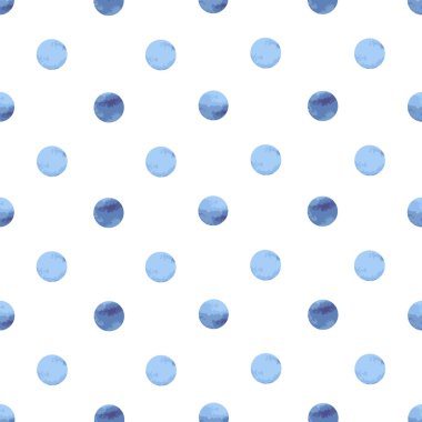 Dikişsiz nokta deseni. Vektör arka planı. Geometrik soyut doku