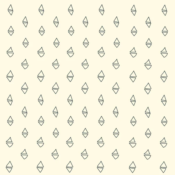 Kusursuz üçgen desen. Vektör arkaplanı. Geometrik soyut doku