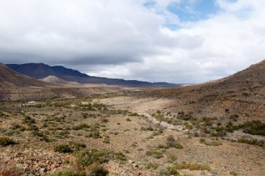 Fraserburg manzara dağ görünümünde 