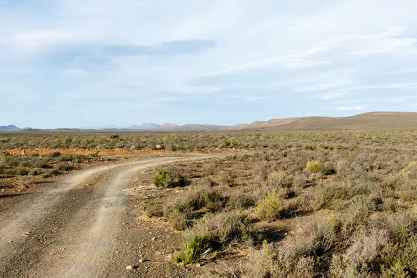 La strada - La vista dall'Osservatorio Sutherland SALT — Foto Stock