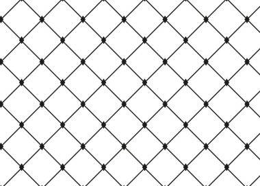 Eşkenar dörtgen geometrik kusursuz desen. Çapraz çizgi kareleri ızgara dokusu oluşturuyor. Modern vektör arkaplan tasarımı tekstil, duvar kağıdı veya baskılar için beyaz üzerine izole.