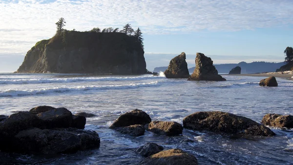 Ruby Beach, olympijský národní Park, Washington — Stock fotografie