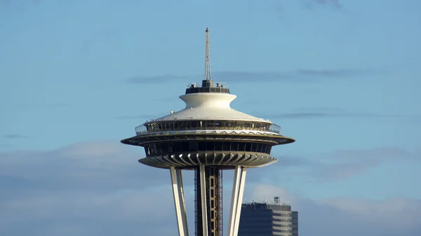 SEATTLE, WASHINGOTN - SEPTEMBER 2014: The Space Needle top plattform — Stock Photo, Image