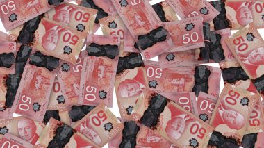 Kanada 50 Dolarlık Pound Ground Finans, yüksek kalite para birimi finansmanı, eğitim, 3D modelleme, hisse senedi. Kaynaklar ve küresel parasal kimlik ve değer.