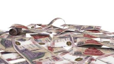 Mısır 200 Pound Toprak Servet Gösterimi, yüksek kalite para birimi finans, eğitim, 3D modelleme, hisse senedi. Kaynaklar ve küresel parasal kimlik ve değer.