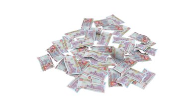 Kuzey İrlanda 100 Pound Pound Ground Banknote, yüksek kalite para birimi finans, eğitim, 3D modelleme, hisse senedi. Kaynaklar ve küresel parasal kimlik ve değer.