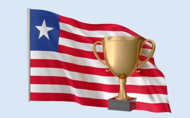 Liberya Bayrak Ödülü Başarı, Ulusal kimlik, kültür, gurur ve küresel tanınmayı temsil eden yüksek kaliteli 3D canlandırma.