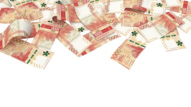 Hong Kong 1000 Dolarlık Toprak Ödeme Bankası Notu, yüksek kalite para birimi finans, eğitim, 3D modelleme, hisse senedi. Kaynaklar ve küresel parasal kimlik ve değer.