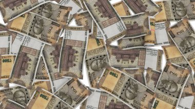 India 500 Rupi Pound Ground Finans, yüksek kalite para birimi finans, eğitim, 3D modelleme, hisse senedi. Kaynaklar ve küresel parasal kimlik ve değer.