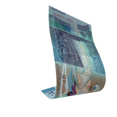 Kuveyt 'te 10 Dinar Çabuk Düşen Para, yüksek kalite para, finans, eğitim, 3D modelleme, hisse senedi. Kaynaklar ve küresel parasal kimlik ve değer.