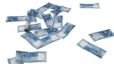 Nijerya 1000 Naira Pound Finans Notu, yüksek kaliteli para birimi finansmanı, eğitim, 3D modelleme, hisse senedi. Kaynaklar ve küresel parasal kimlik ve değer.