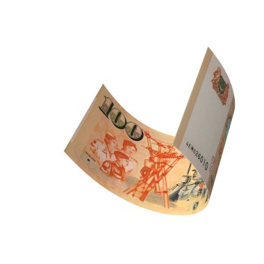 Singapur 100 Dolarlık Düşen Sermaye Sermayesi, yüksek kaliteli para birimi finans, eğitim, 3D modelleme, hisse senedi. Kaynaklar ve küresel parasal kimlik ve değer.