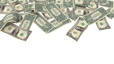 Birleşik Devletler 1 Dolarlık Toprak Ödeme Bankası Notu, yüksek kalite para birimi finans, eğitim, 3D modelleme, hisse senedi. Kaynaklar ve küresel parasal kimlik ve değer.