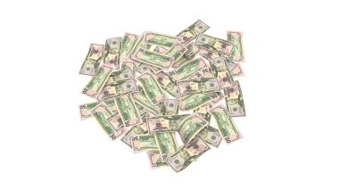 Amerika Birleşik Devletleri 50 Dolarlık Toprak Defteri Para, yüksek kalite para, finans, eğitim, 3D modelleme, hisse senedi. Kaynaklar ve küresel parasal kimlik ve değer.