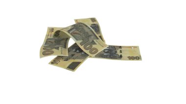 Zimbabwe 100 Dolarlık Toprak Para Piyasası, yüksek kaliteli para birimi finans, eğitim, 3D modelleme, hisse senedi. Kaynaklar ve küresel parasal kimlik ve değer.