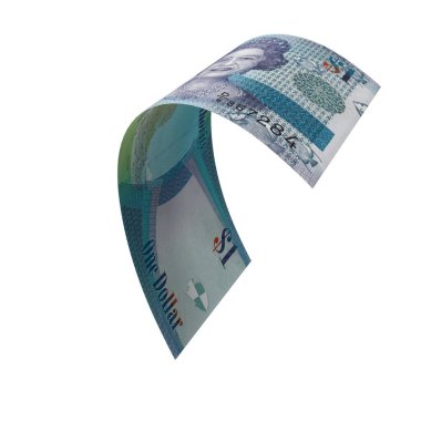 Cayman Adaları İngiliz 1 Dolar Düşen Finans Notu, yüksek kalite para birimi finans, eğitim, 3D modelleme, hisse senedi. Kaynaklar ve küresel parasal kimlik ve değer.