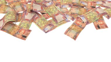 Cayman Adaları İngiliz 10 Dolarlık Toprak Ödeme Bankası Notu, yüksek kalite para birimi finans, eğitim, 3D modelleme, hisse senedi. Kaynaklar ve küresel parasal kimlik ve değer.