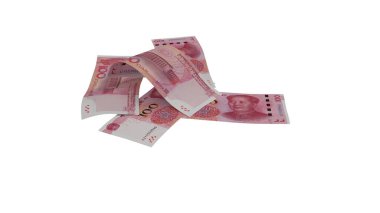 Çin 100 Yuan Toprak Para Piyasası, yüksek kaliteli para birimi finans, eğitim, 3D modelleme, hisse senedi. Kaynaklar ve küresel parasal kimlik ve değer.