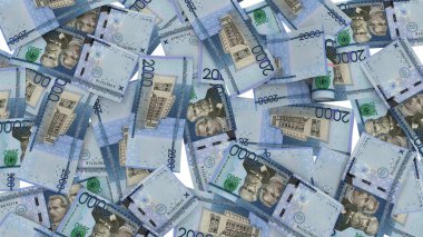 Dominik 2000 Pesos Pound Ground Finans, yüksek kaliteli para birimi finans, eğitim, 3D modelleme, hisse senedi. Kaynaklar ve küresel parasal kimlik ve değer.