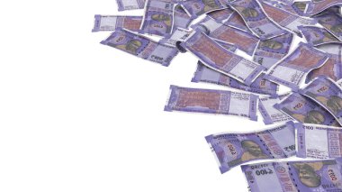 India 100 Rupi Toprak Yatırım Notları, yüksek kalite para birimi finans, eğitim, 3D modelleme, hisse senedi. Kaynaklar ve küresel parasal kimlik ve değer.