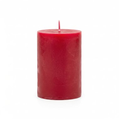 Kırmızı Sütun Mumu Aydınlatılmamış, grafik kaynakları, sanat eserleri, 3D modelleme ve hisse senedi illüstrasyonu için yüksek kaliteli nesneler.