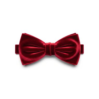 Kırmızı Kadife Papyon Resmi Aksesuar, grafik kaynaklar, sanat eserleri, 3D modelleme ve hisse senedi illüstrasyonları için yüksek kaliteli nesneler.