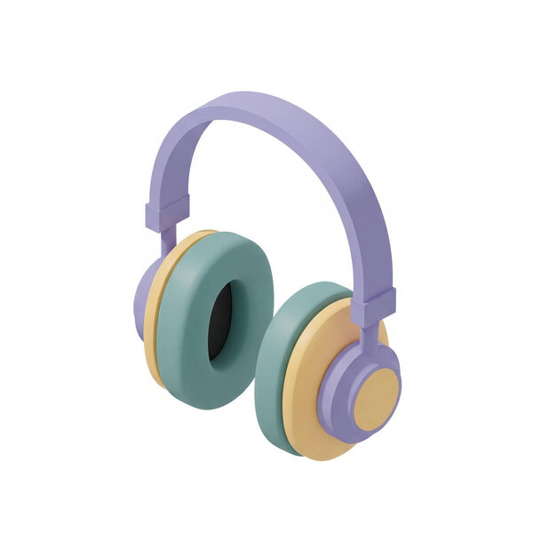 Шум Отмена наушников Аудиоаксессуары, высококачественные объекты для графических ресурсов, художественные работы, 3D моделирование, и фондовая иллюстрация.