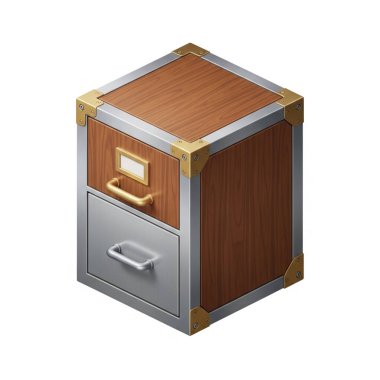 Dolap çekmecesi ahşap parantez (izole), grafik kaynakları, sanat eserleri, 3D modelleme ve stok resimleme için yüksek kaliteli izole nesneler.