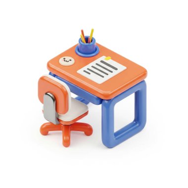 masa başı kağıt kalem kapları, grafik kaynakları, sanat eserleri, 3D modelleme ve hisse senedi çizimleri için yüksek kalite izole nesneler..