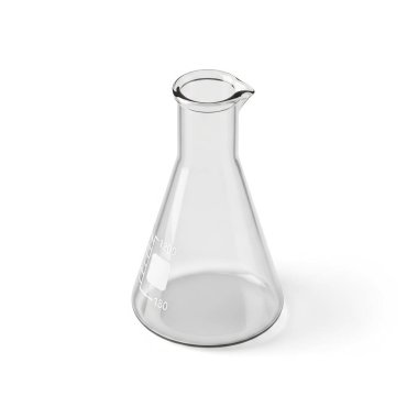şişe cam laboratuvar kabı, grafik kaynakları, sanat eserleri, 3D modelleme ve stok resimleme için yüksek kalite izole nesneler.