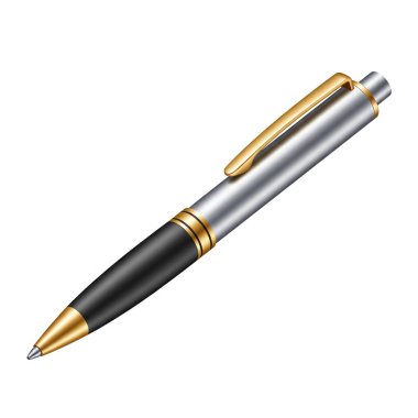 kalem tükenmez kalem tükenmez kalem taşıma gümüşü, grafik kaynakları, sanat eserleri, 3D modelleme ve hisse senedi illüstrasyonu için yüksek kalite izole nesneler.