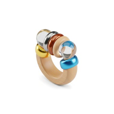 halka tahta oyuncak boncuk metal, grafik kaynaklar, sanat eserleri, 3D modelleme ve stok illüstrasyon için yüksek kalite izole nesneler.