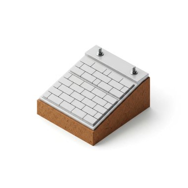 Ahşap kaplama cıvata, grafik kaynaklar, sanat eserleri, 3D modelleme ve stok illüstrasyonu için yüksek kaliteli izole nesneler.