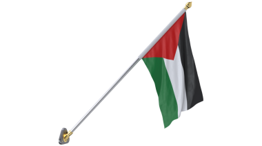 Filistin Kumaşı Duvar Montajı, Yüksek kalite 8k grafik kaynaklar, sanat eserleri, 3D modelleme ve hisse senedi resimleme için izole edilmiş gerçekçi 3D.