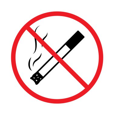 Sigara işareti yok.