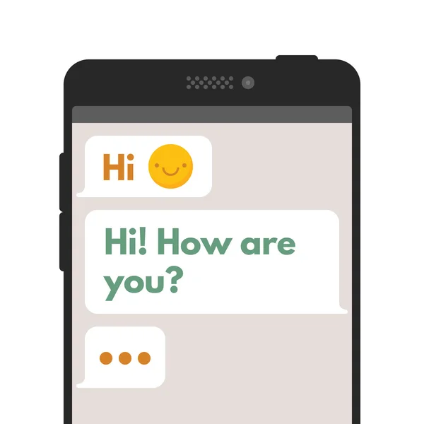 Sohbet sms şablon kabarcıklar