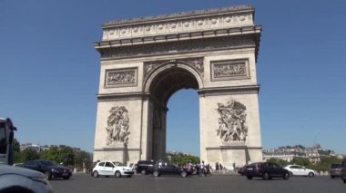 Zafer Anıtı Merkezi Paris Sembol Mekanı Turizm Çekimi