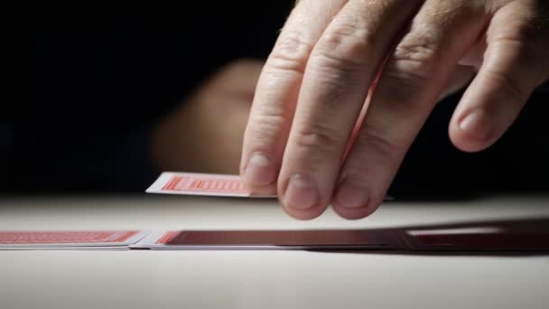 이기는 게임을 사람은 카드를 연주하고 수있다 도박으로 경쟁하는 — 비디오