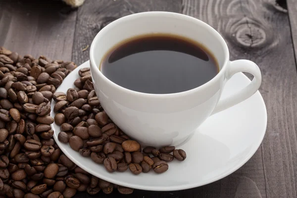 Taza de café con café — Foto de Stock