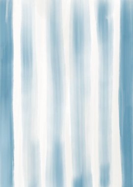 Mavi ve beyaz dikey çizgilerin sualtı tarzı. İç tasarım, baskılar, kumaş veya arkaplan için